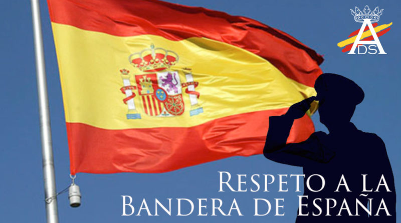 Respeto a la Bandera de España