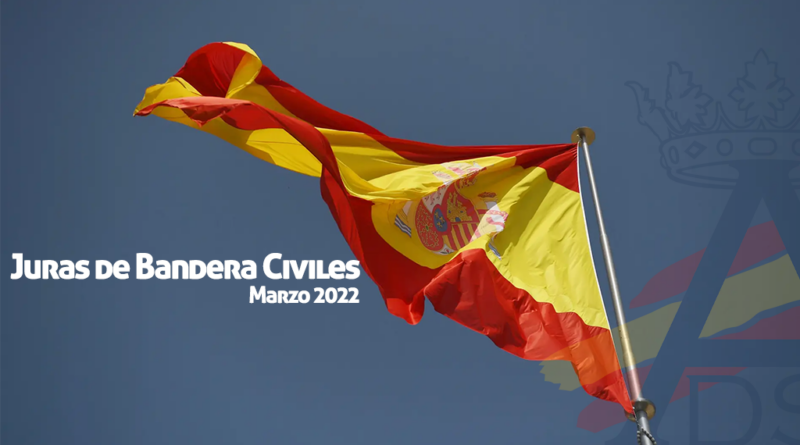 Juras de Bandera Civiles Marzo 2022
